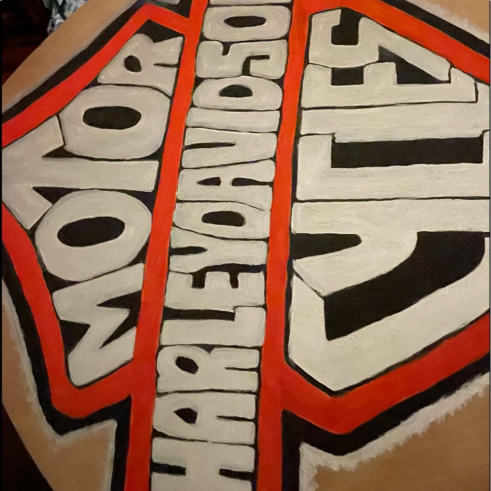 Harley Davidson Table Top